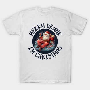 Drunk Santa Claus T-Shirt